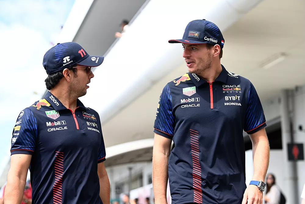 Sergio Perez, Red Bull Racing Max Verstappen, Red Bull Racing 