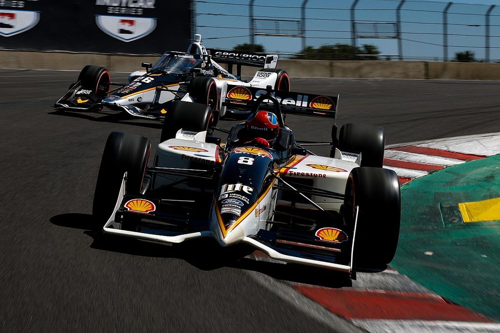 Bryan y Colton Herta,  Team Rahal, Reynard 98I Ford Cosworth