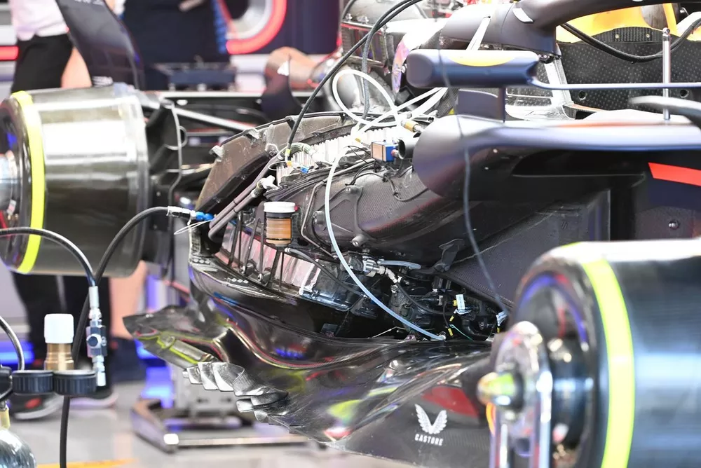 Red Bull Racing RB20 technical detail
