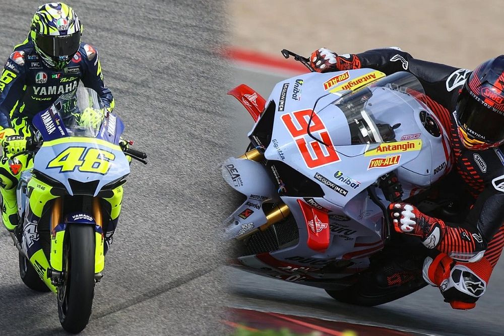 Valentino Rossi y Marc Márquez