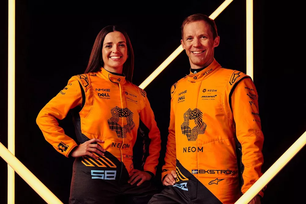 Gary Paffett, Mattias Ekstr&ouml;m, Cristina Guti&eacute;rrez, McLaren Extreme E Team