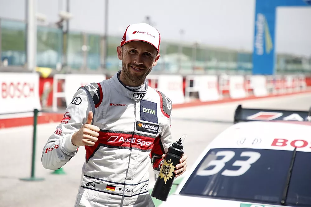 Pole sitter Ren&eacute; Rast, Audi Sport Team Rosberg