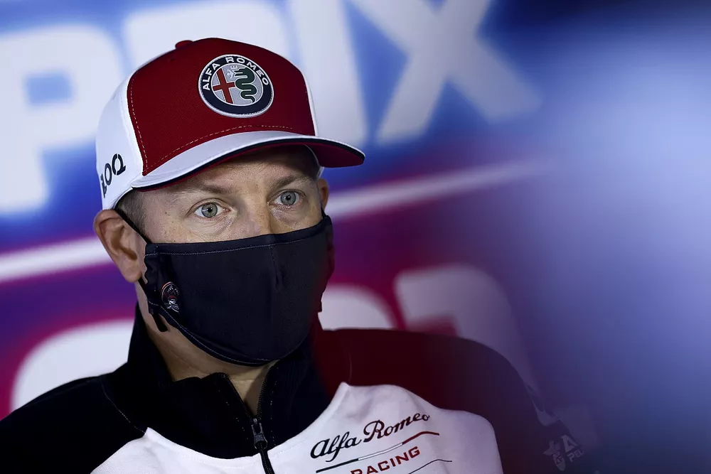 Kimi Raikkonen, Alfa Romeo Racing en conf&eacute;rence de presse