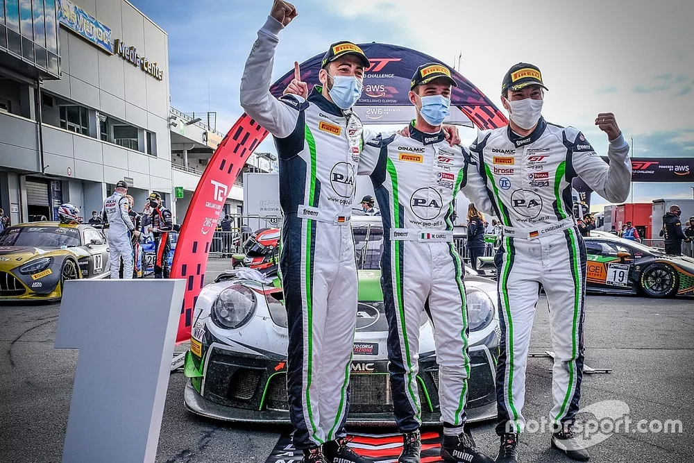 Sven M&uuml;ller, Matteo Cairoli, Christian Engelhart, Dinamic Motorsport, Porsche 911 GT3 R