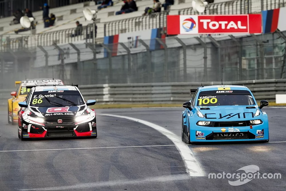 Yvan Muller, Cyan Racing Lynk & Co 03 TCR , Esteban Guerrieri, ALL-INKL.COM M&uuml;nnich Motorsport Honda Civic TCR