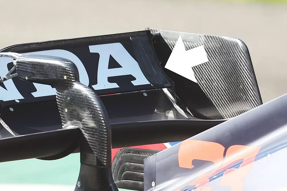 Red Bull Racing RB16B rear detail 
