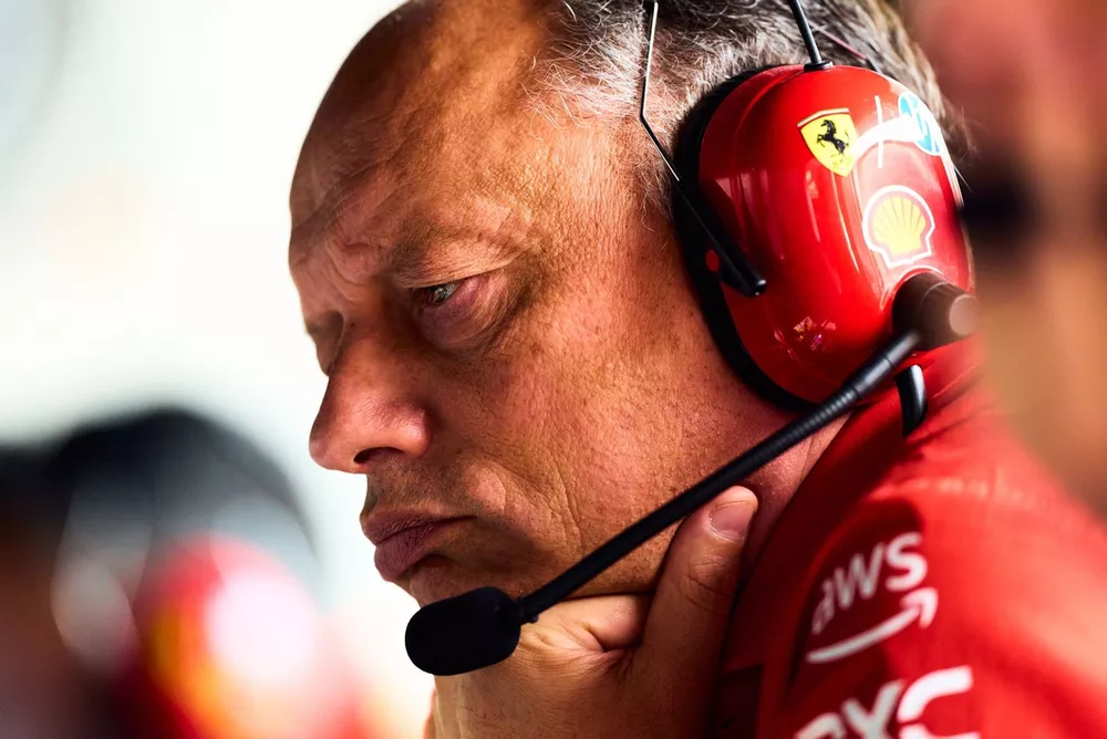 Frederic Vasseur, Team Principal e Direttore Generale, Scuderia Ferrari
