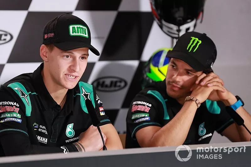 Fabio Quartararo, Petronas Yamaha SRT, Franco Morbidelli, Petronas Yamaha SRT