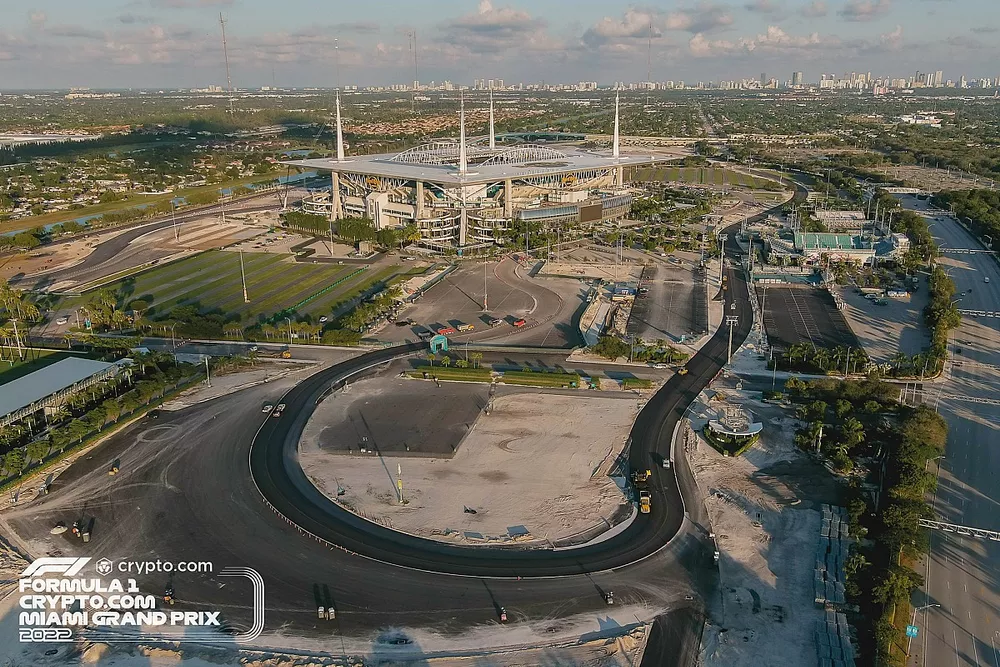 La piste de Miami