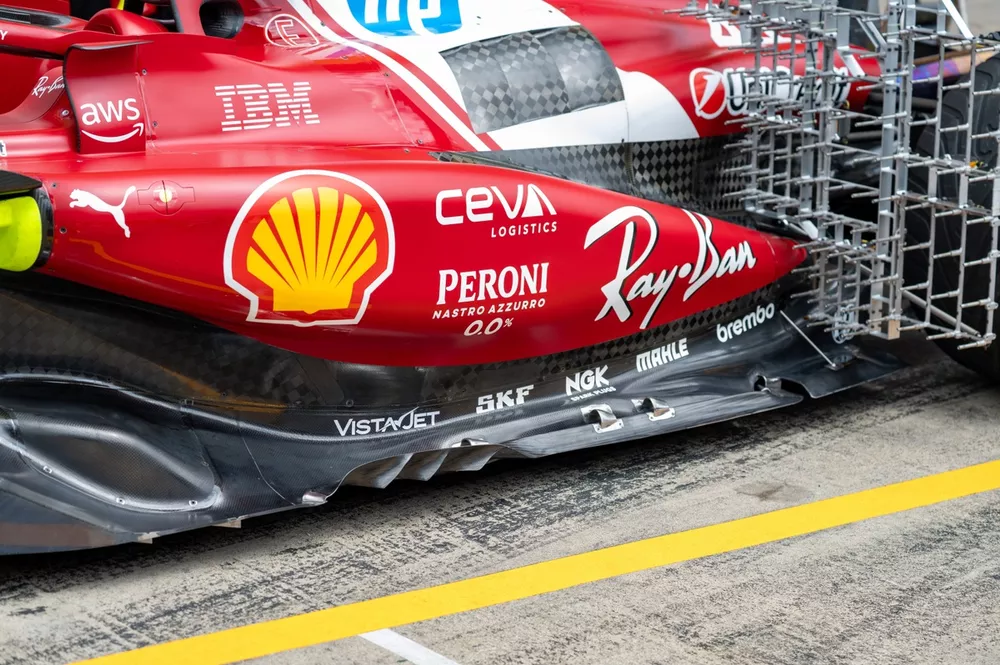 Ferrari SF-25, dettaglio tecnico