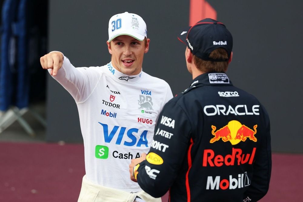 Max Verstappen, Red Bull Racing, Liam Lawson, Racing Bulls Team