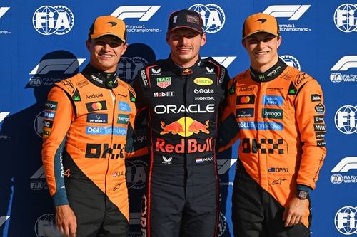 F1: Histórico de Verstappen, Norris e Piastri nas próximas quatro corridas de 2025
