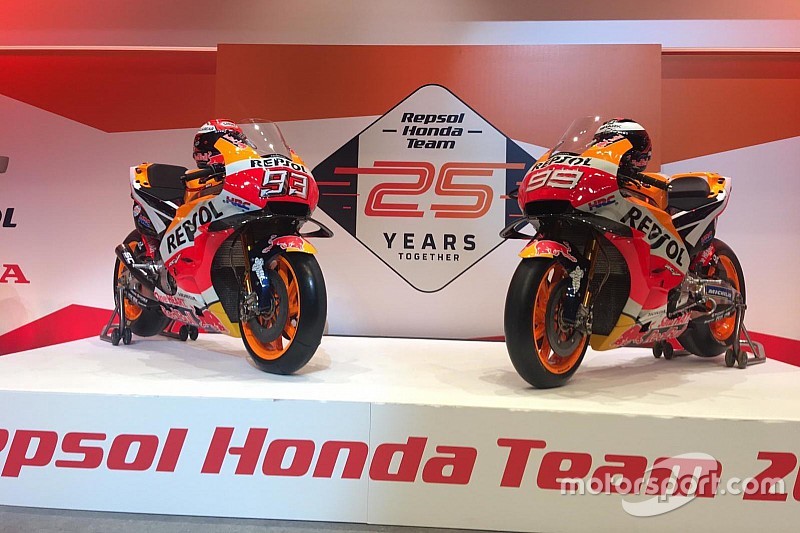 Galería: Repsol Honda desvela la nueva moto de Márquez y Lorenzo