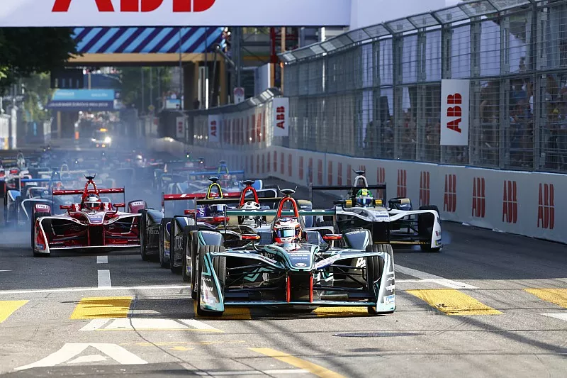Mitch Evans, Jaguar Racing, Andre Lotterer, Techeetah, Sam Bird, DS Virgin Racing