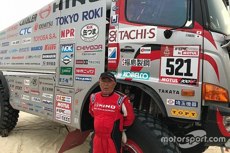 Yosimasha Sugawara, Hino Motors, el abuelo del Dakar (76 a&ntilde;os)