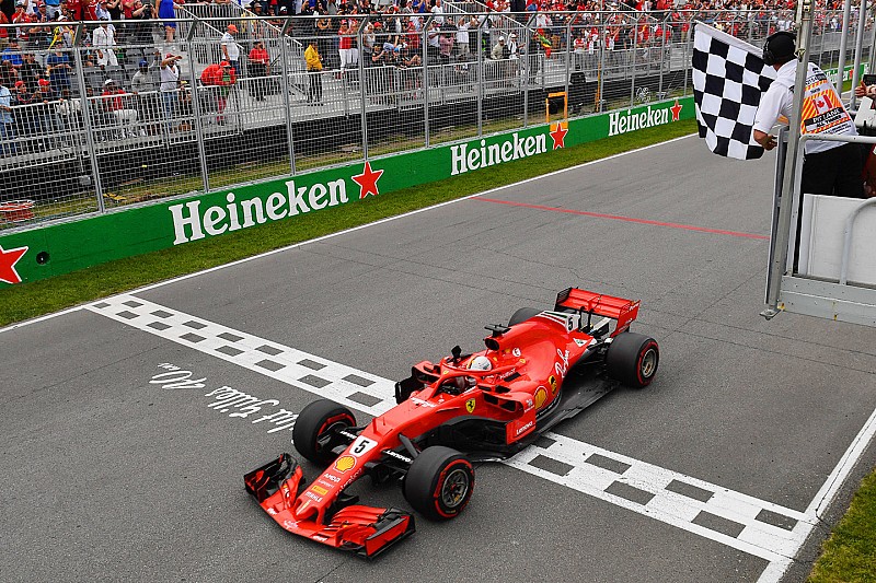 Kanada GP: Vettel kazandı ve şampiyona liderliğine yükseldi!