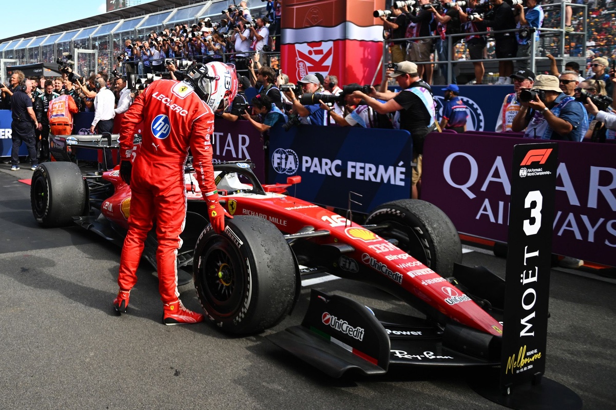 F1 | Leclerc terzo: "Buon podio, ma la mia SF-26 non è nella finestra giusta"