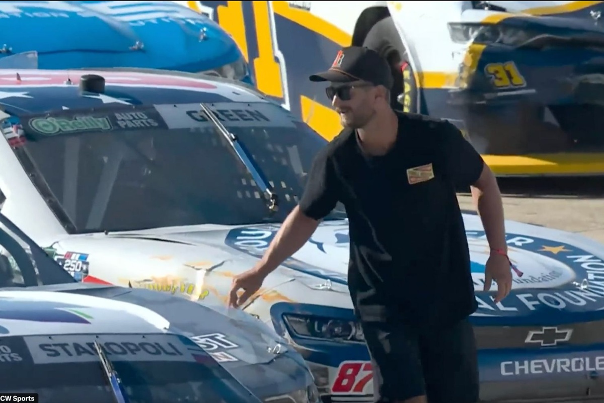 Fan Arrested After Invading NASCAR Track