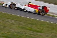 Merhi analiza su primer d&iacute;a de pruebas con el F2