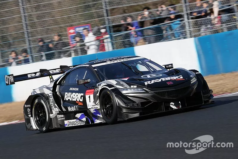 #1 Kunimitsu Honda NSX-GT: Jenson Button, Naoki Yamamoto