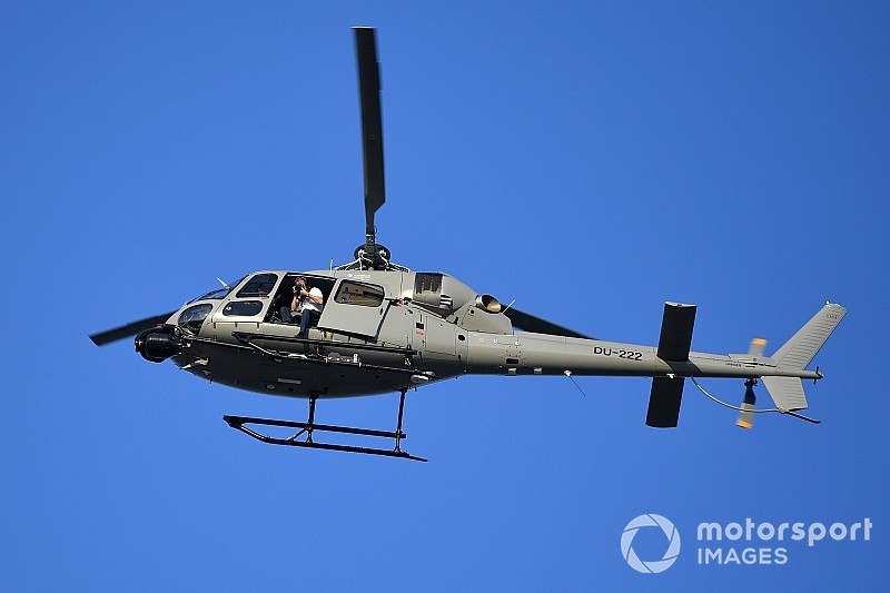 Forma-1 a színfalak mögött: a helikopteres felvételek (videó)