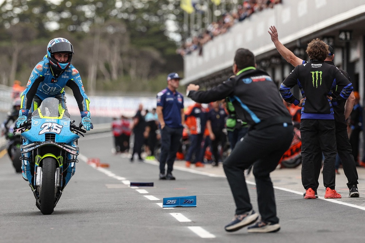 Raúl Fernández élu pilote du week-end à Phillip Island