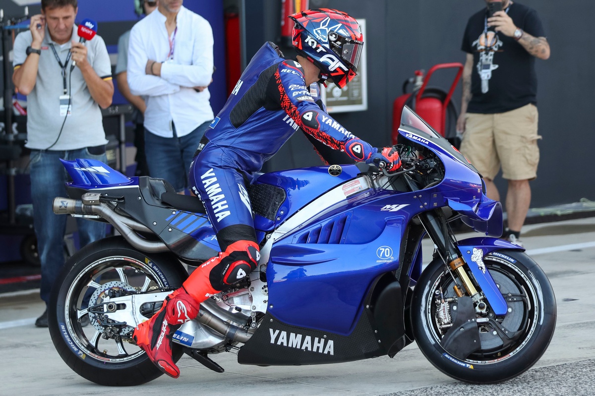 How Fernandez fared in race debut for Yamaha V4 MotoGP bike