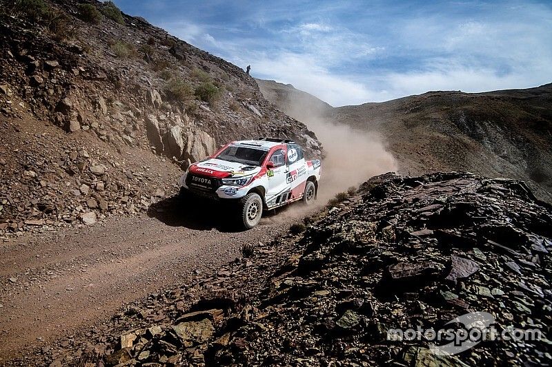 #314 Toyota Gazoo Racing Toyota Hilux: Fernando Alonso, Marc Coma
