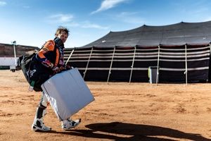 Sanders reconoce su fallo como líder del Dakar: "He cometido errores"