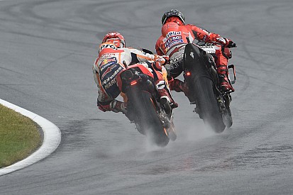 Galería: Así arrancó el GP de Austria, en seco y bajo la lluvia