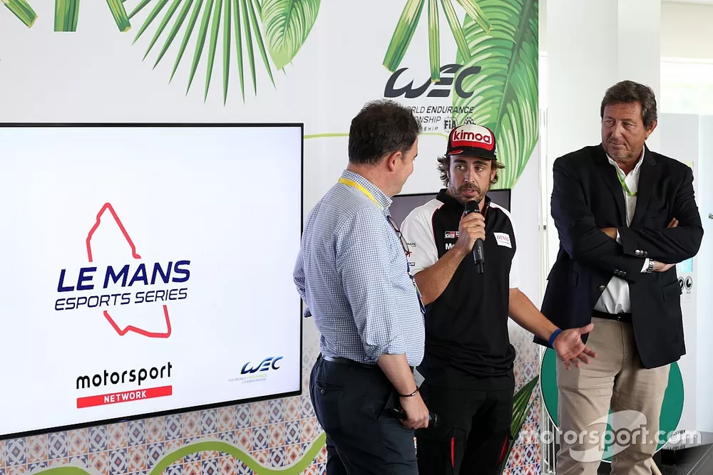 Le Mans eSports presentation with Fernando Alonso