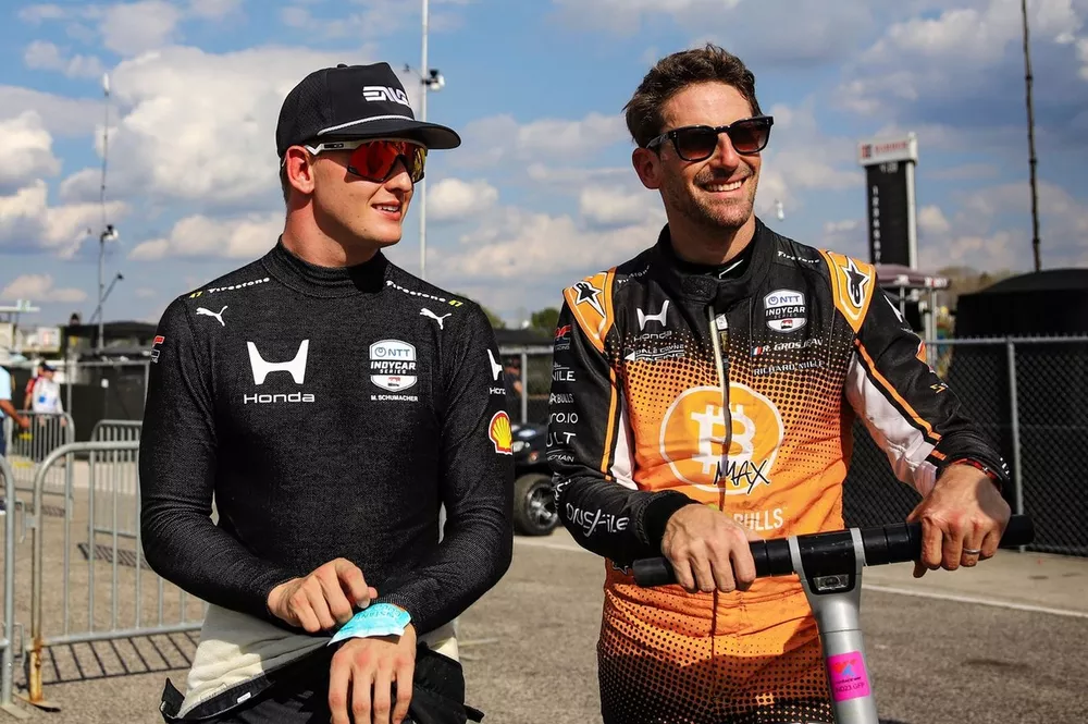 Mick Schumacher, Rahal Letterman Lanigan Racing, Romain Grosjean, Dale Coyne Racing