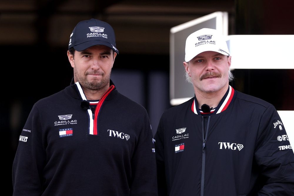 Andretti: Bottas and Perez 'a bit rusty' after year out, Cadillac facing downforce issues