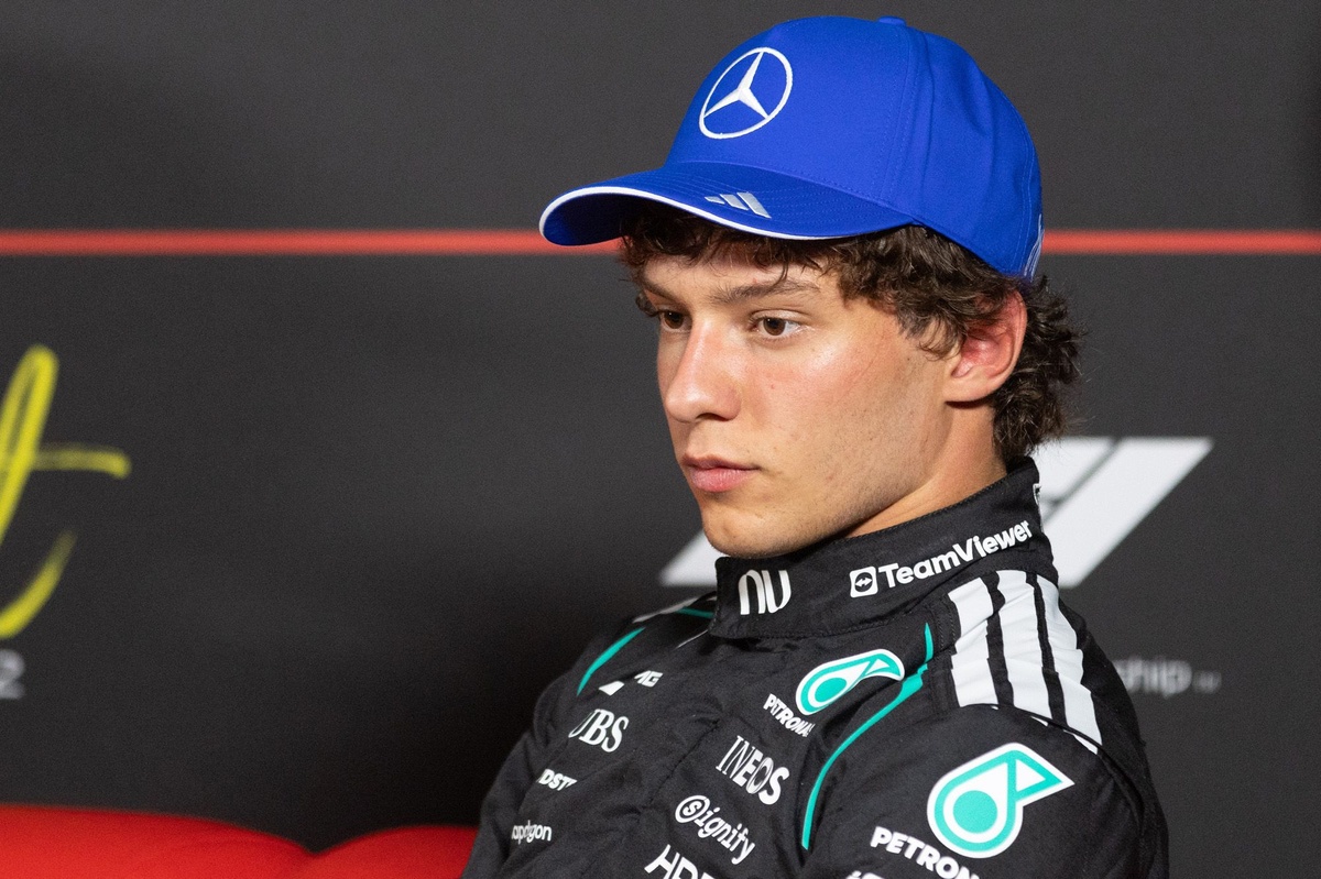 Mercedes confirma la sanción a Antonelli y saldrá desde el fondo de la parrilla en Monza