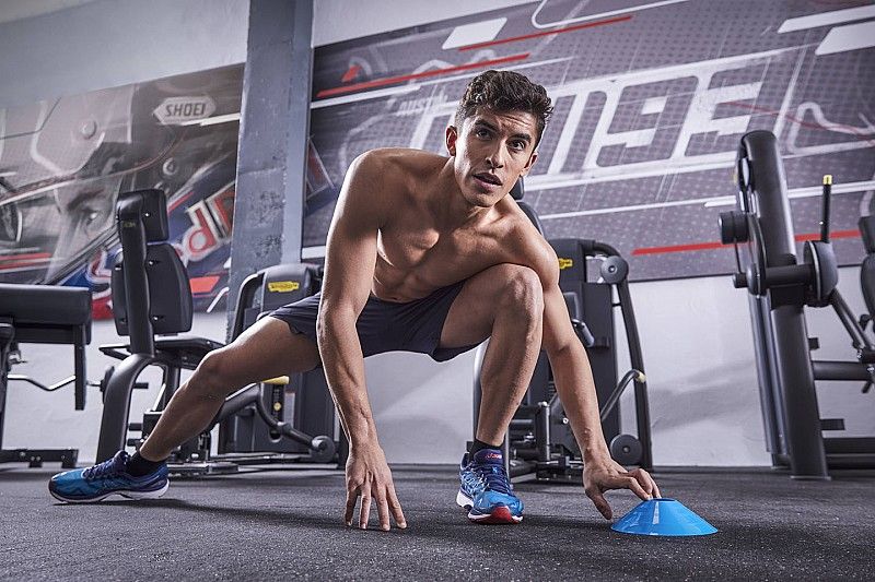 Marc Marquez Entrenando en Cervera, España