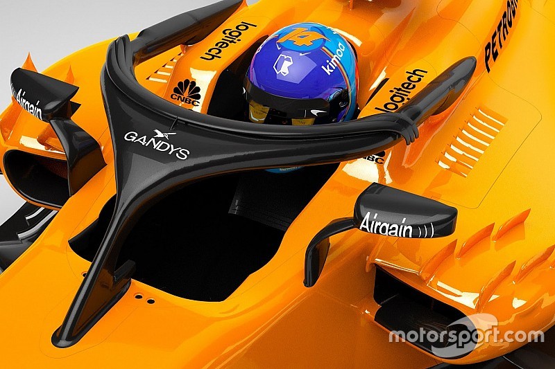 McLaren's halo to carry flip-flop sponsorship