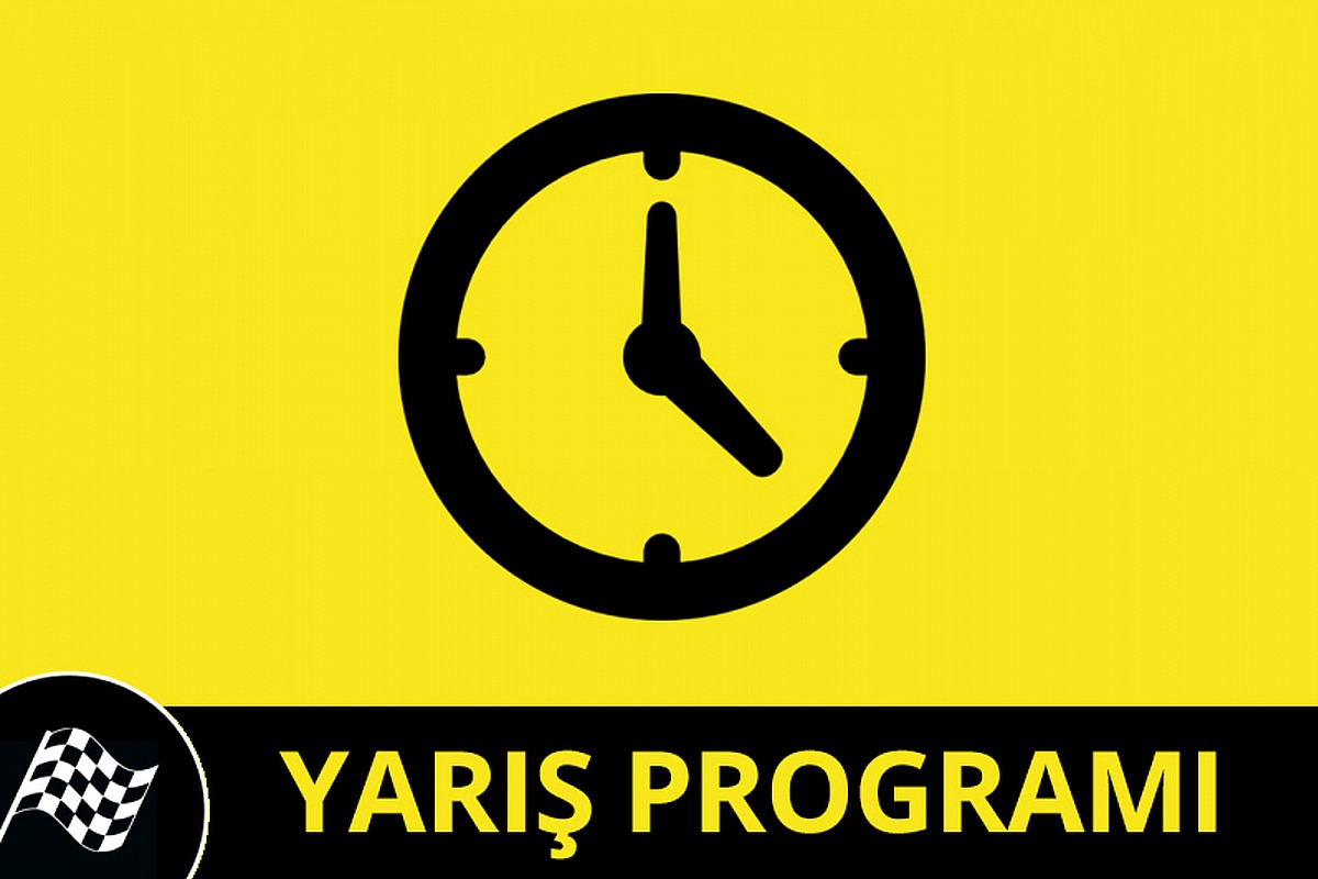 31 Ağustos - 2 Eylül Yarış Programı