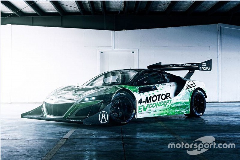 Honda bouwt NSX EV Concept voor recordpoging op Pikes Peak