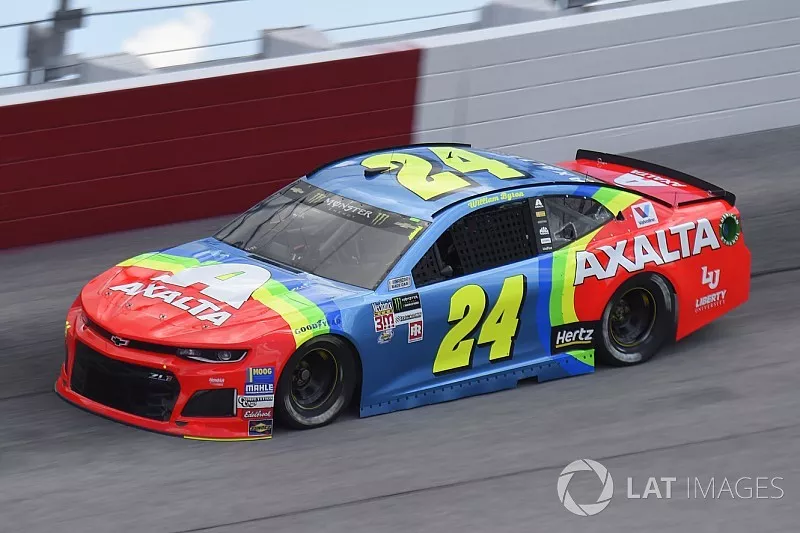 William Byron, Hendrick Motorsports, Chevrolet Camaro AXALTA Throwback