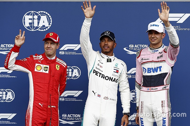 La parrilla de salida del GP de Bélgica