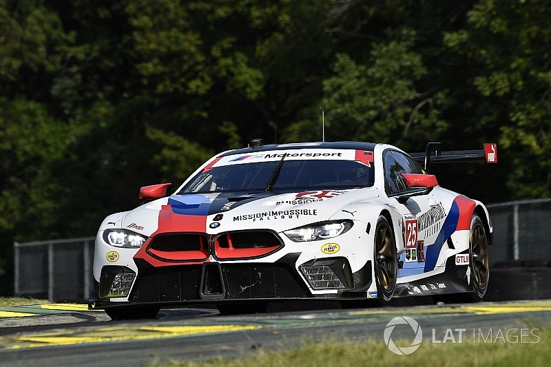 Sims e De Philippi regalano alla BMW M8 la prima vittoria assoluta in Virginia