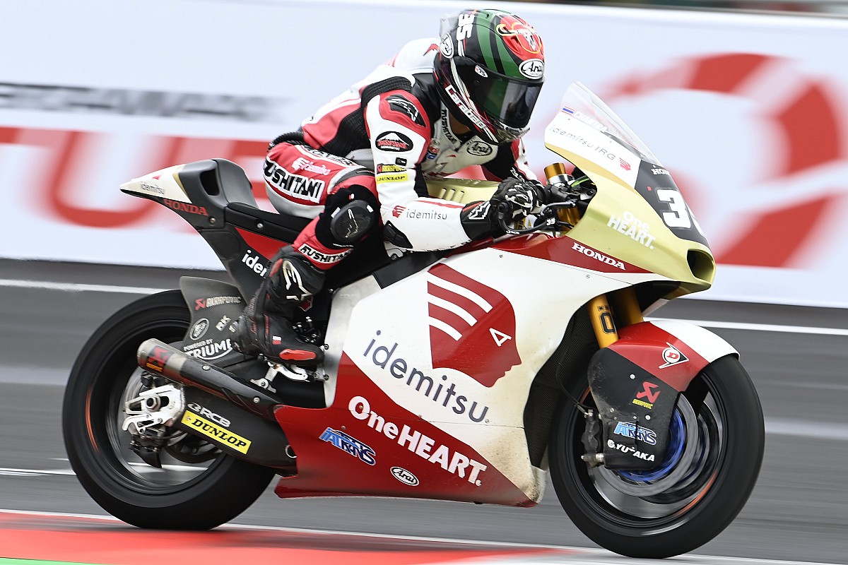 【非売品】MOTO GPチームIDEMITSU thai ジャージ Moto2インドネシア決勝｜出光ホンダのチャントラ、タイ人初の