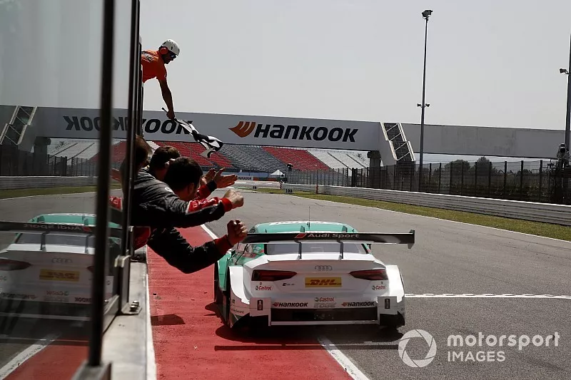 Race winner Nico M&uuml;ller, Audi Sport Team Abt Sportsline, Audi RS 5 DTM