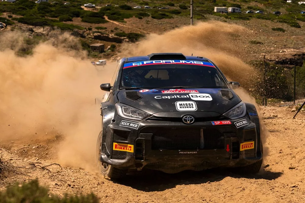 Sami Pajari, Enni M&auml;lk&ouml;nen, Printsport Toyota GR Yaris Rally2