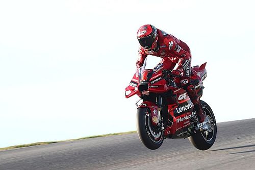 Bagnaia: "El 90% del trabajo con la Ducati GP23 está hecho"