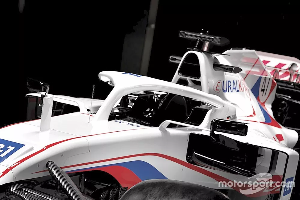 Detalle del Haas VF-21