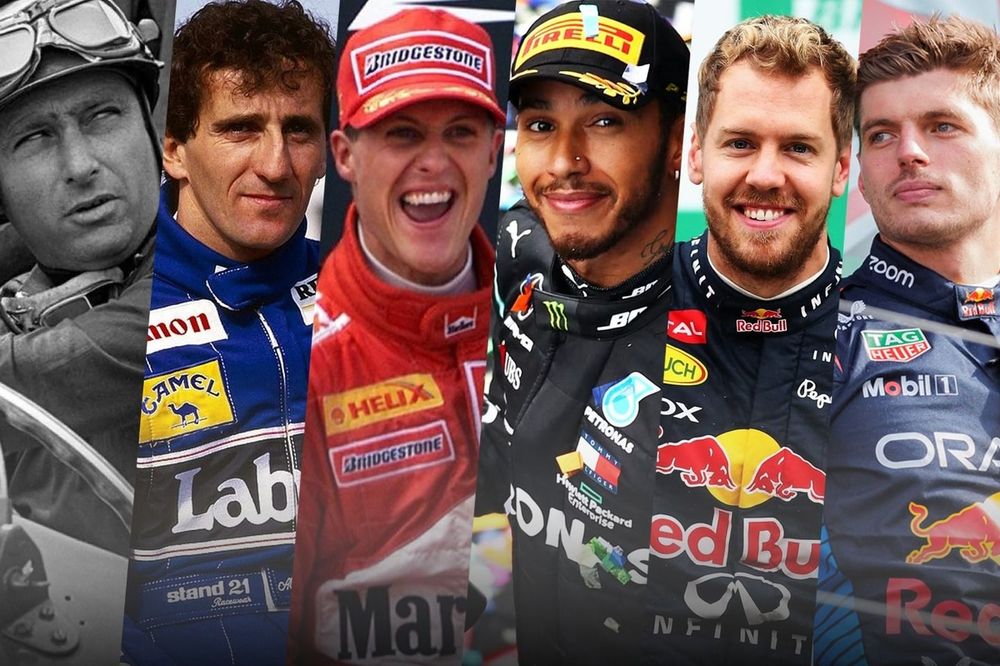 Quatro vezes campeão de F1