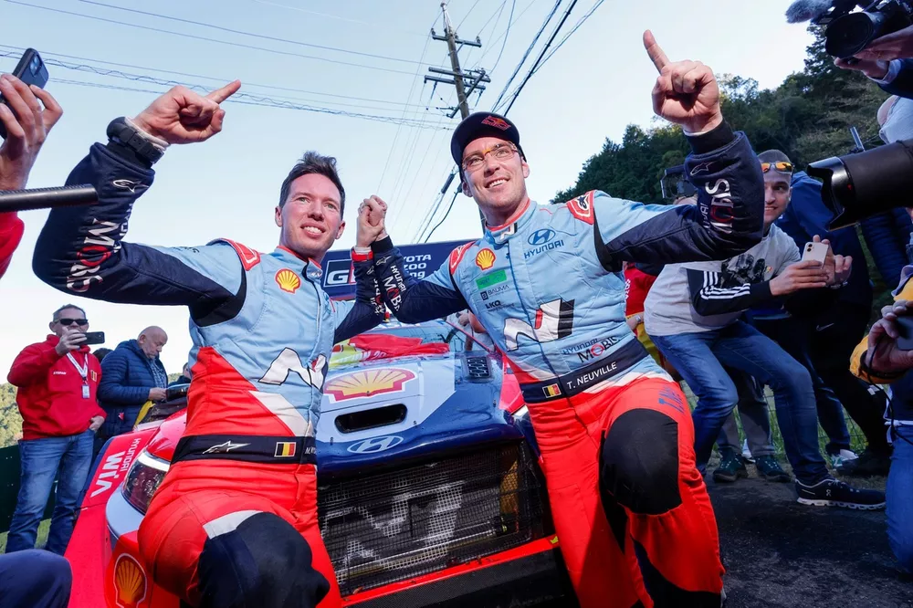 Worldchampion Thierry Neuville, Martijn Wydaeghe, Hyundai World Rally Team Hyundai i20 N Rally1