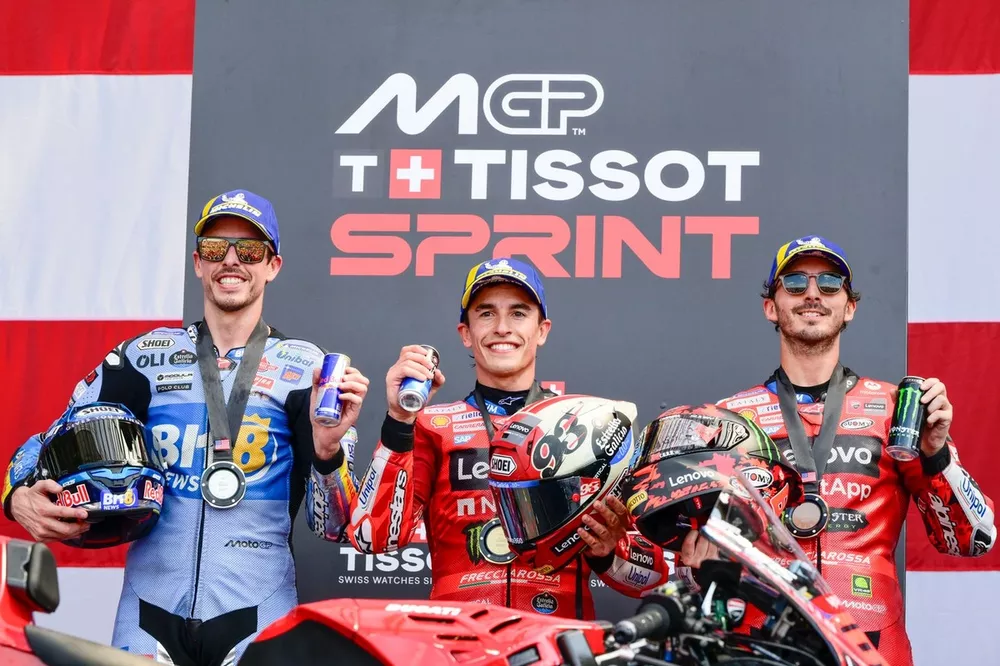 Alex Marquez, Gresini Racing, Marc Marquez, Ducati Team, Francesco Bagnaia, Ducati Team