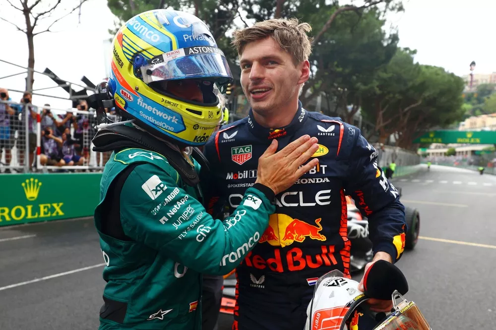 Fernando Alonso, Aston Martin Racing, Max Verstappen, Red Bull Racing